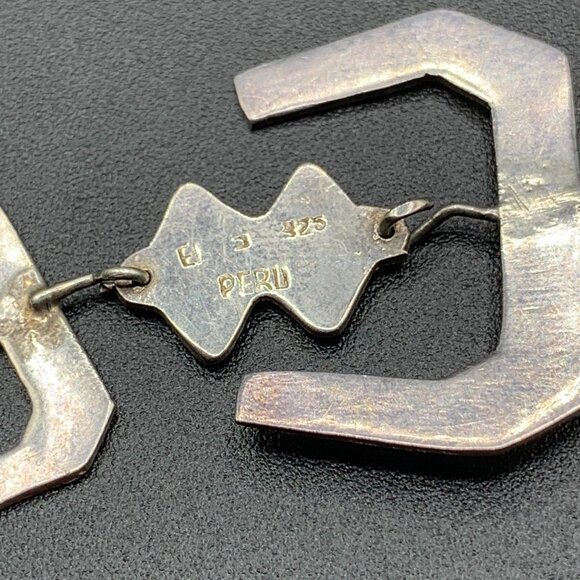 Articulated Fish Pendant Made in Peru 925 Sterling Silver Wearable Art Jewelry - Picture 5 of 6